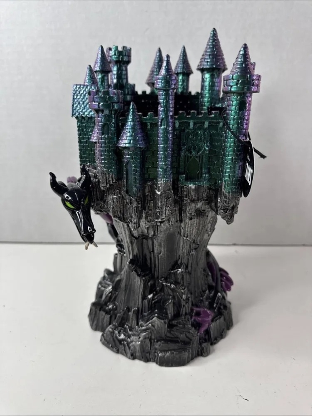 NEW Bath & Body Works Maleficent Dragon Castle Disney Villains Candle Holder